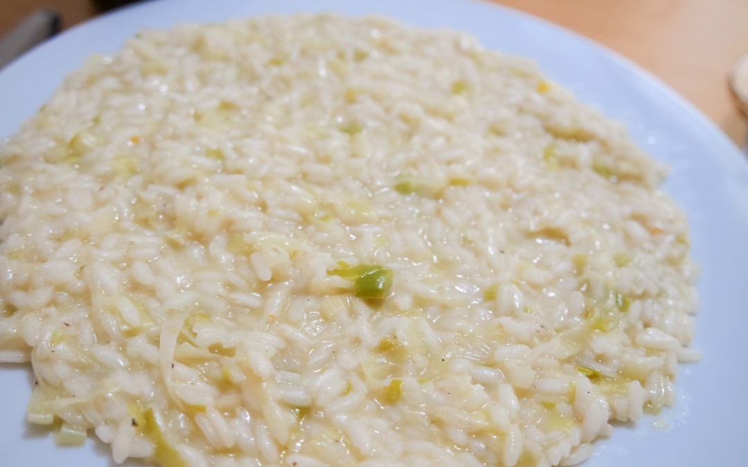 Ricetta del risotto ai porri